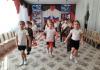 Торжественное открытие месяца военно-патриотической работы в детском саду!